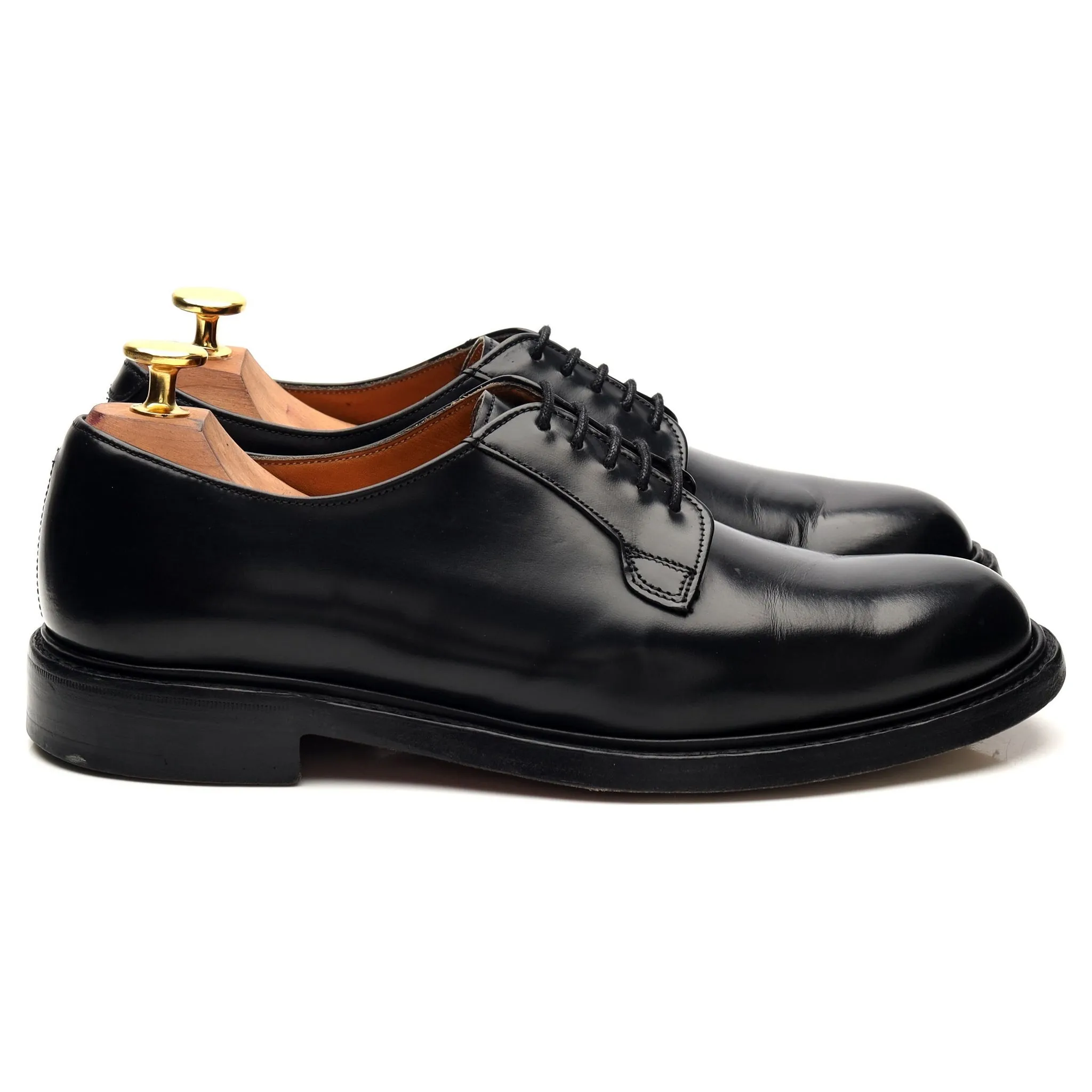 Women's 'Mabel II' Black Leather Derby UK 5 D