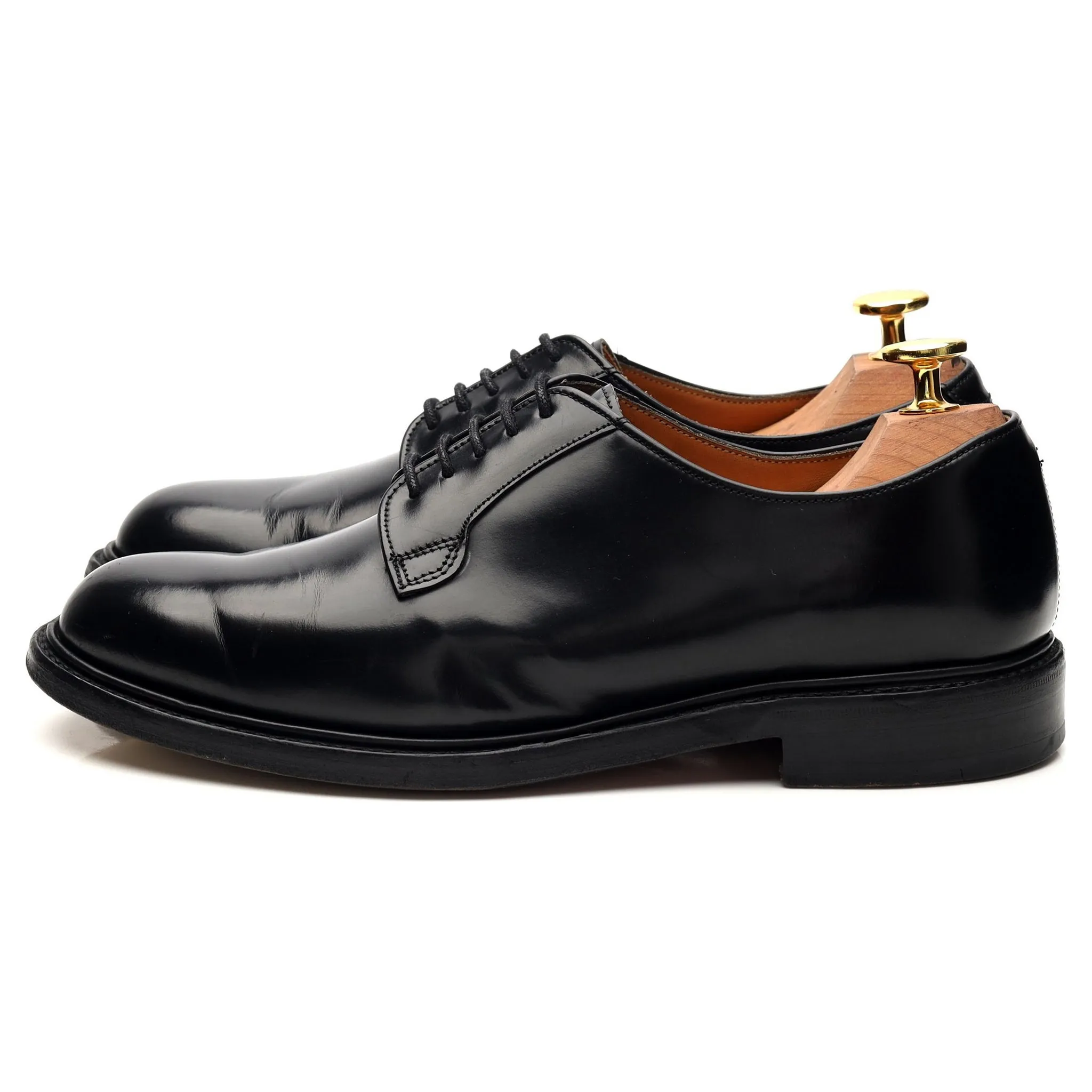Women's 'Mabel II' Black Leather Derby UK 5 D