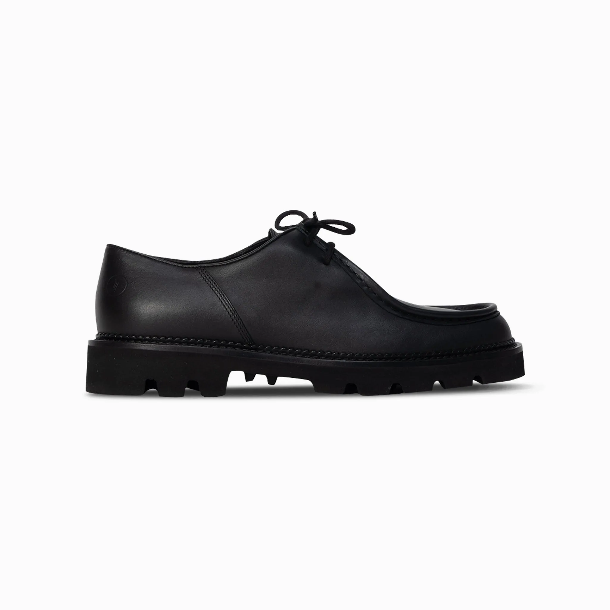 Women's Moc-Toe Derby - Nero