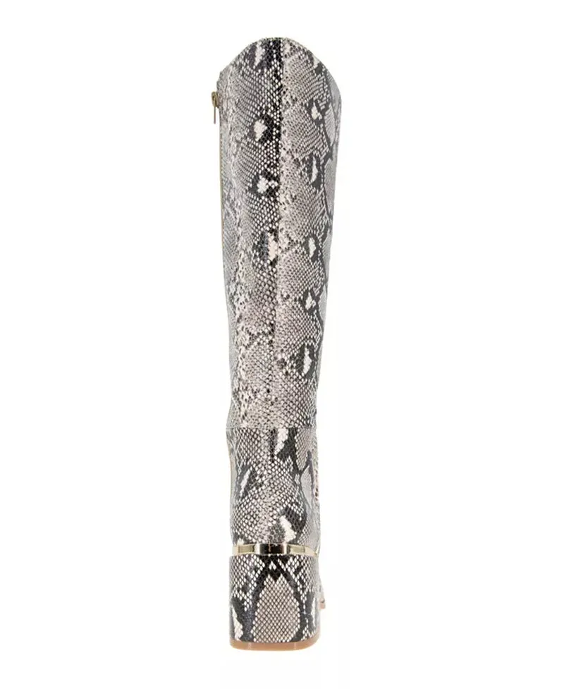 Women'S Seena Block Heel Square Toe Tall Boots