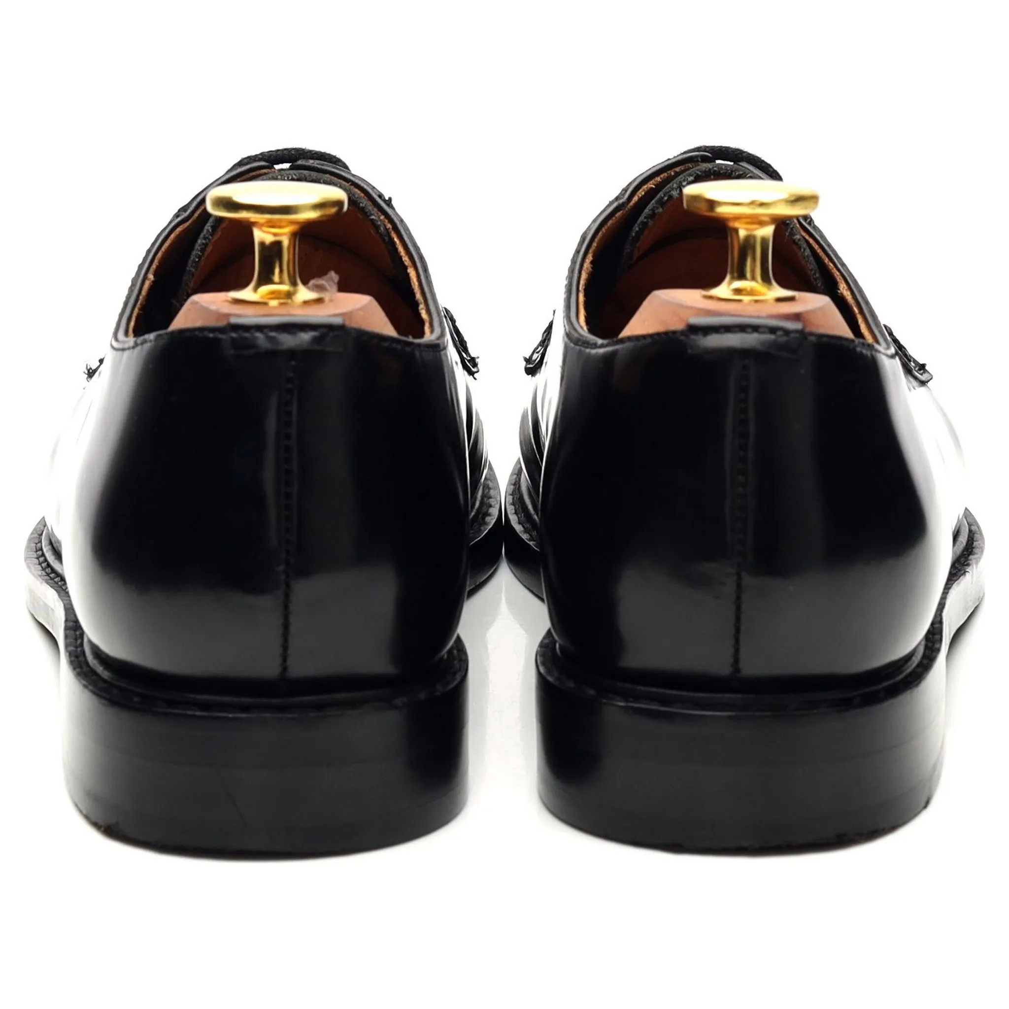 Women's 'Shannon ll wr' Black Leather Derby UK 4 EU 37