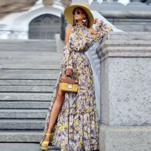 Women's Summer Long Printed Dress
