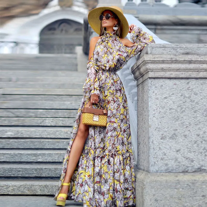 Women's Summer Long Printed Dress