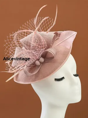 Women's Vintage Derby Feather Headdress