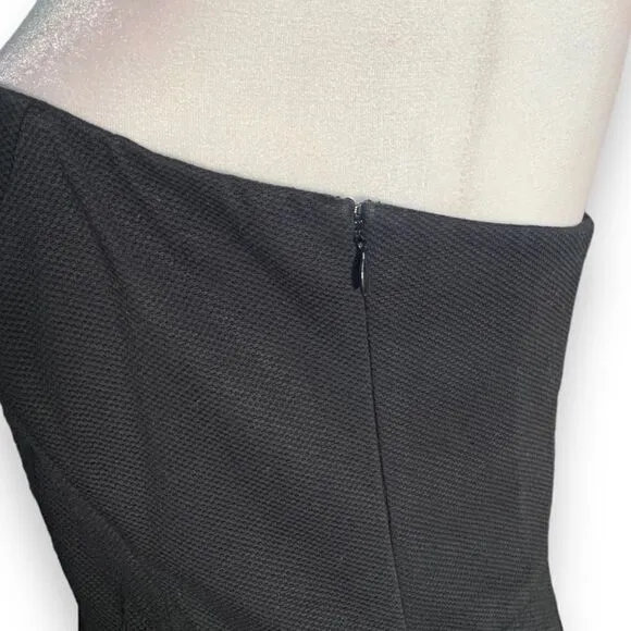 Y2K Banana Republic Dress Black Strapless Retro Style Corseted Mini Classic
