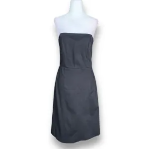 Y2K Banana Republic Dress Black Strapless Retro Style Corseted Mini Classic
