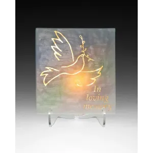 Yarzheit Electric Candle Dove YZE3-2 by Beames Designs