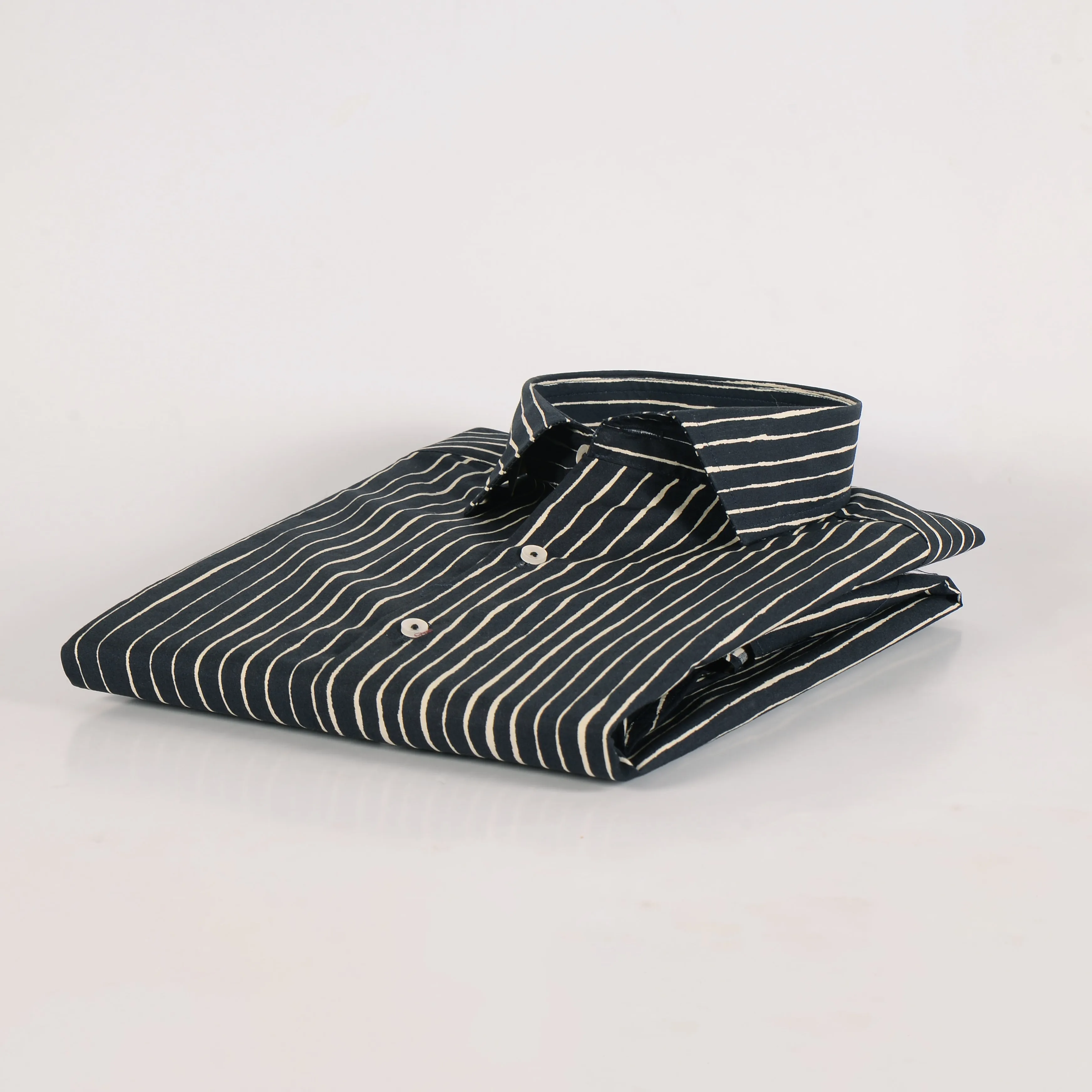 ZR Black & White Casual Shirt