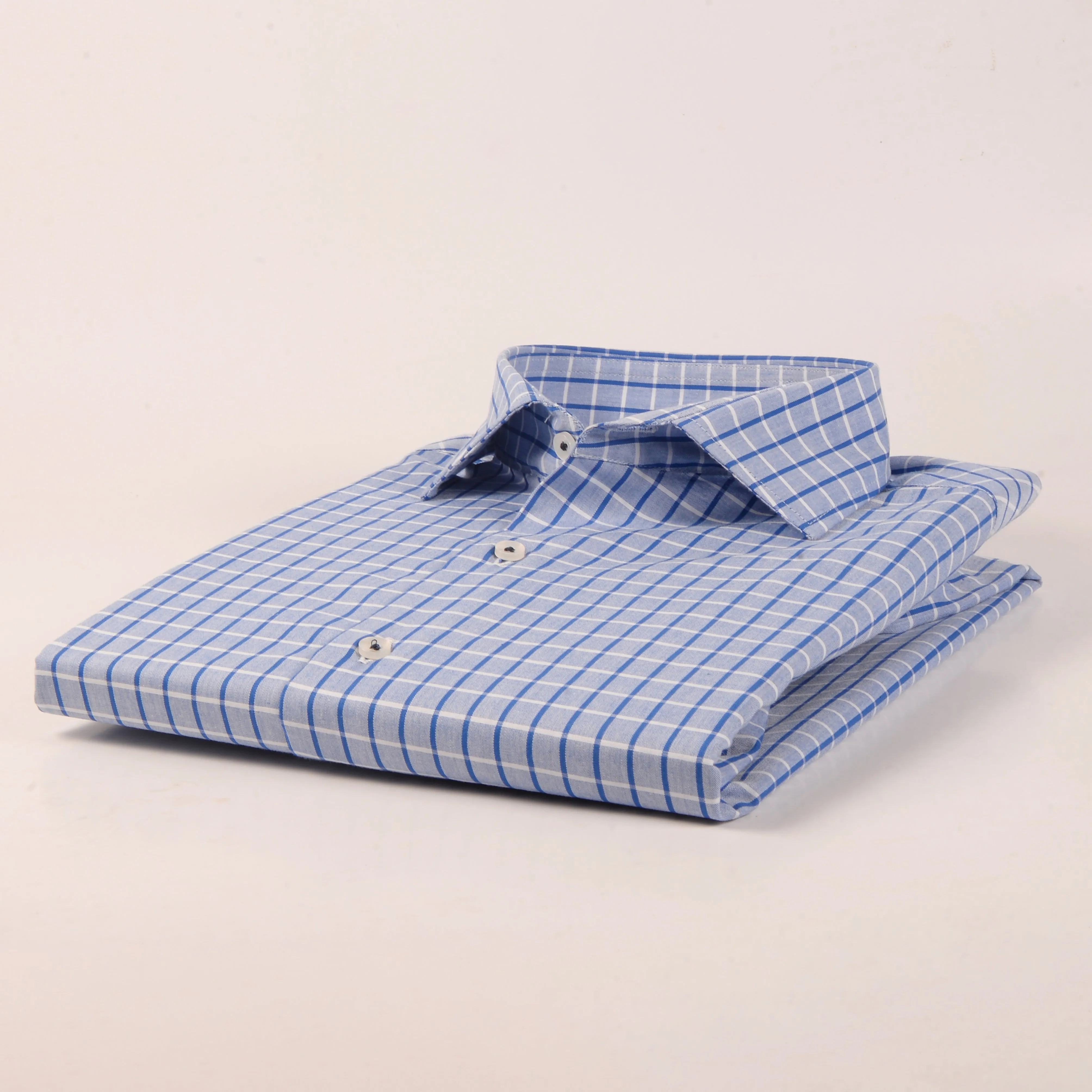 ZR Blue Gun Club Checkered Shirt