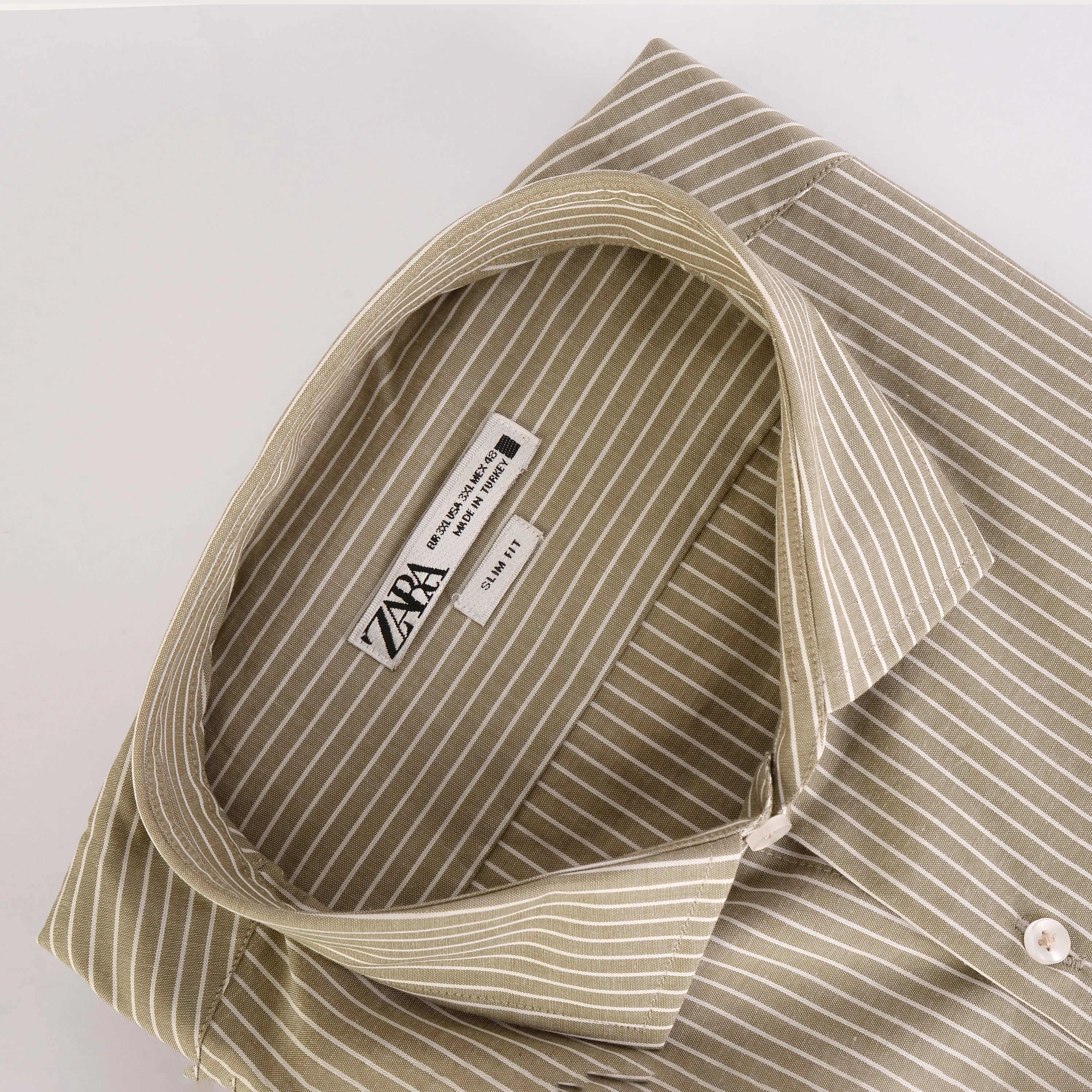 ZR Brown Pin Stripes Shirt