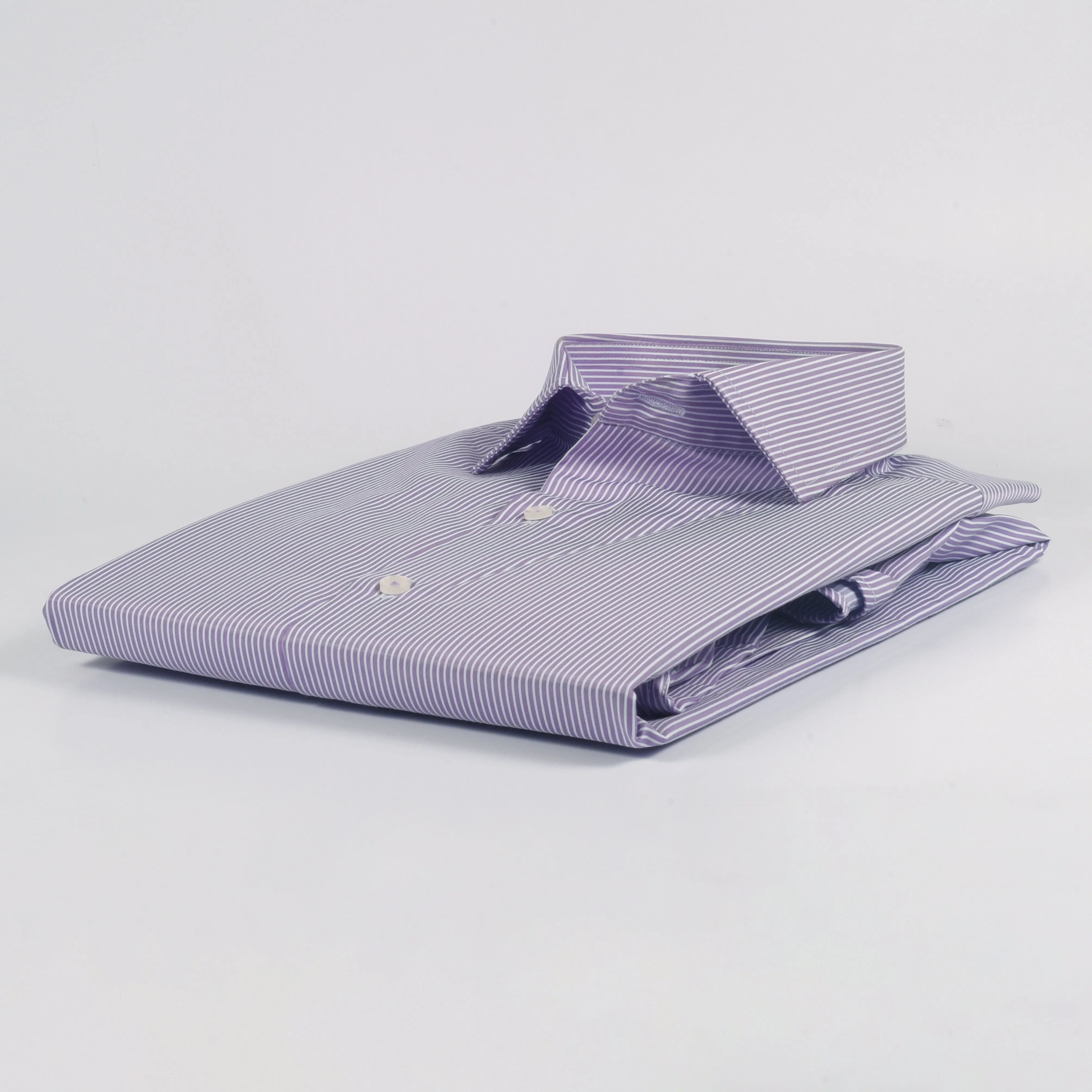 ZR Heather & White Pin Stripes Shirt