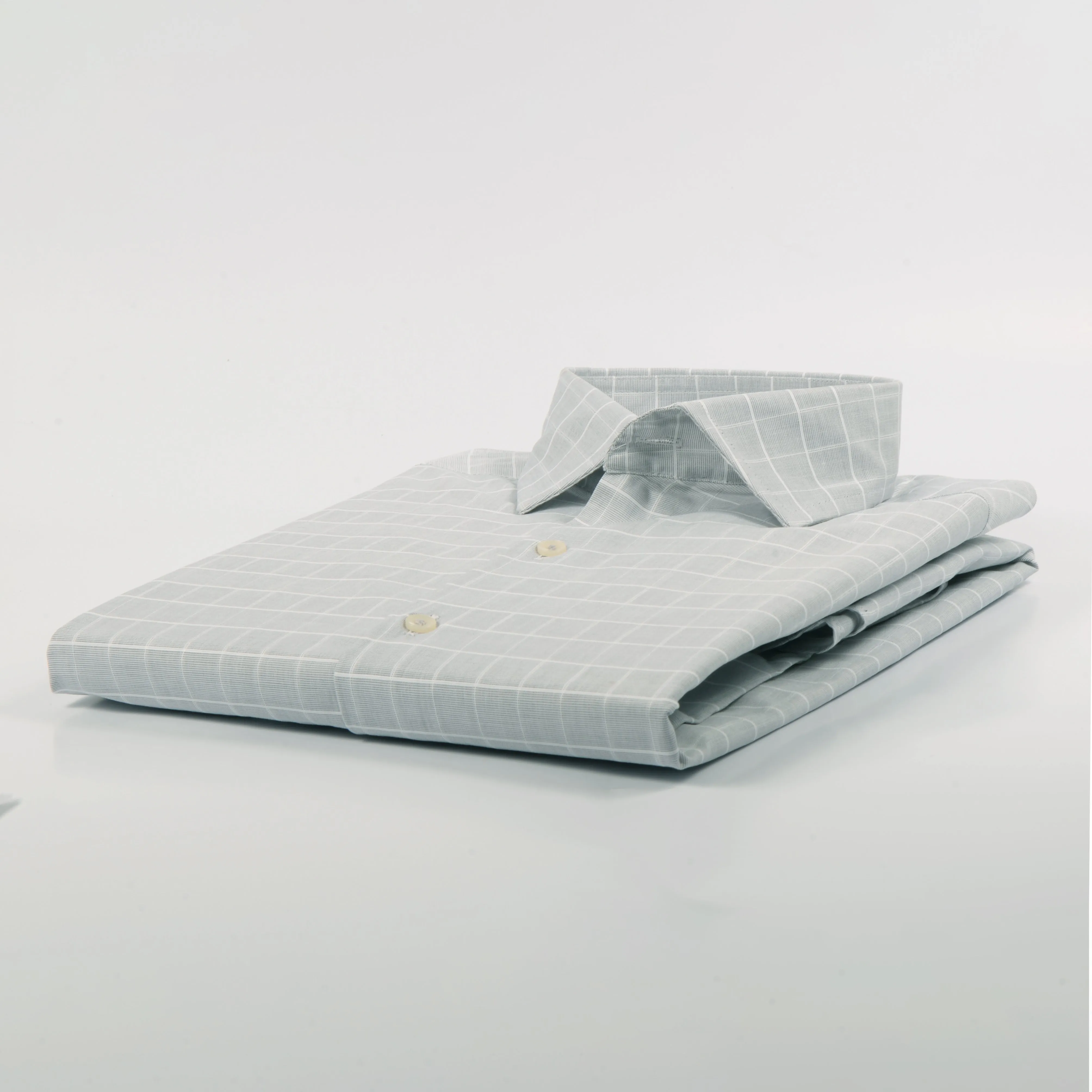 ZR Light Grey Checkered Shirt