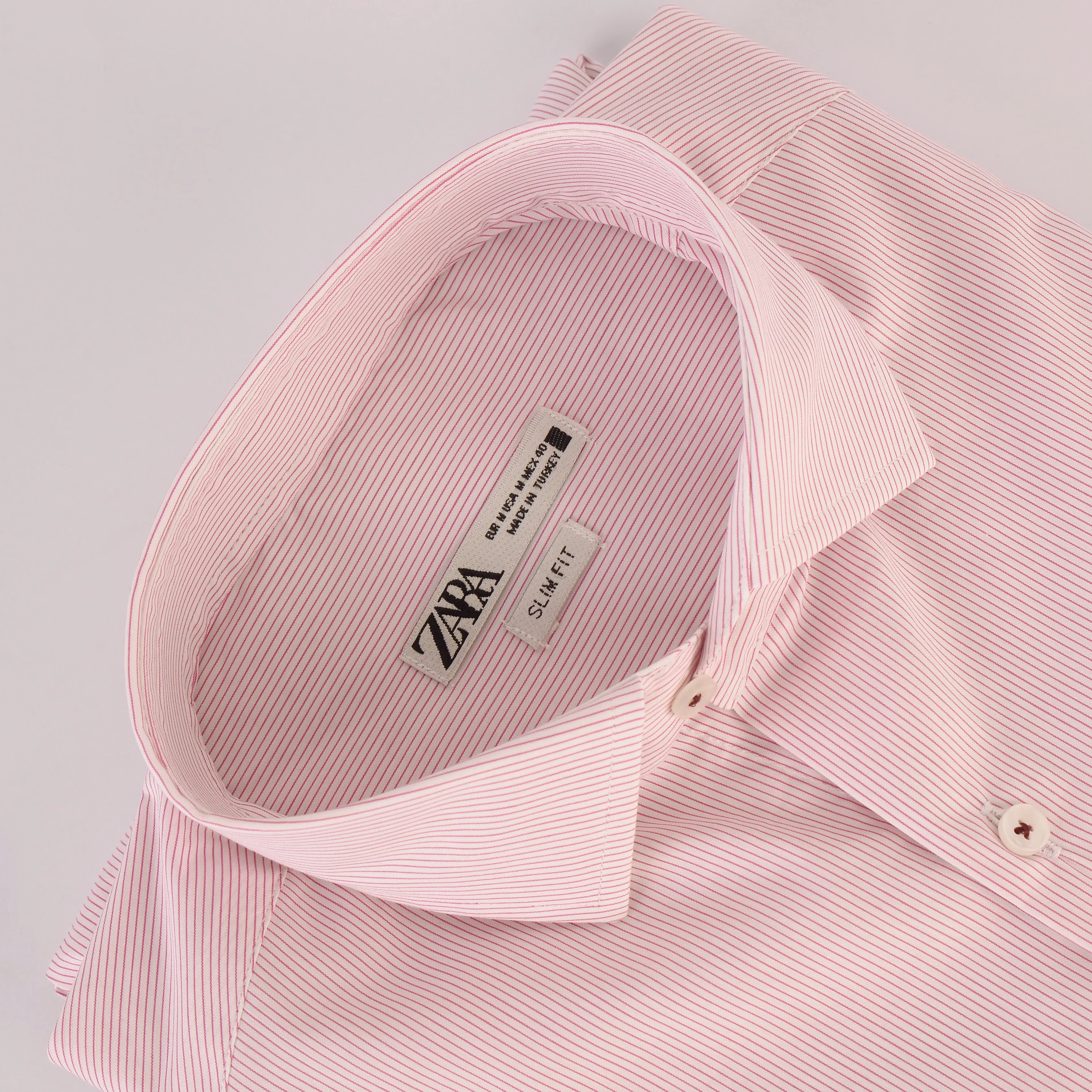 ZR Pink Pin Stripes Shirt