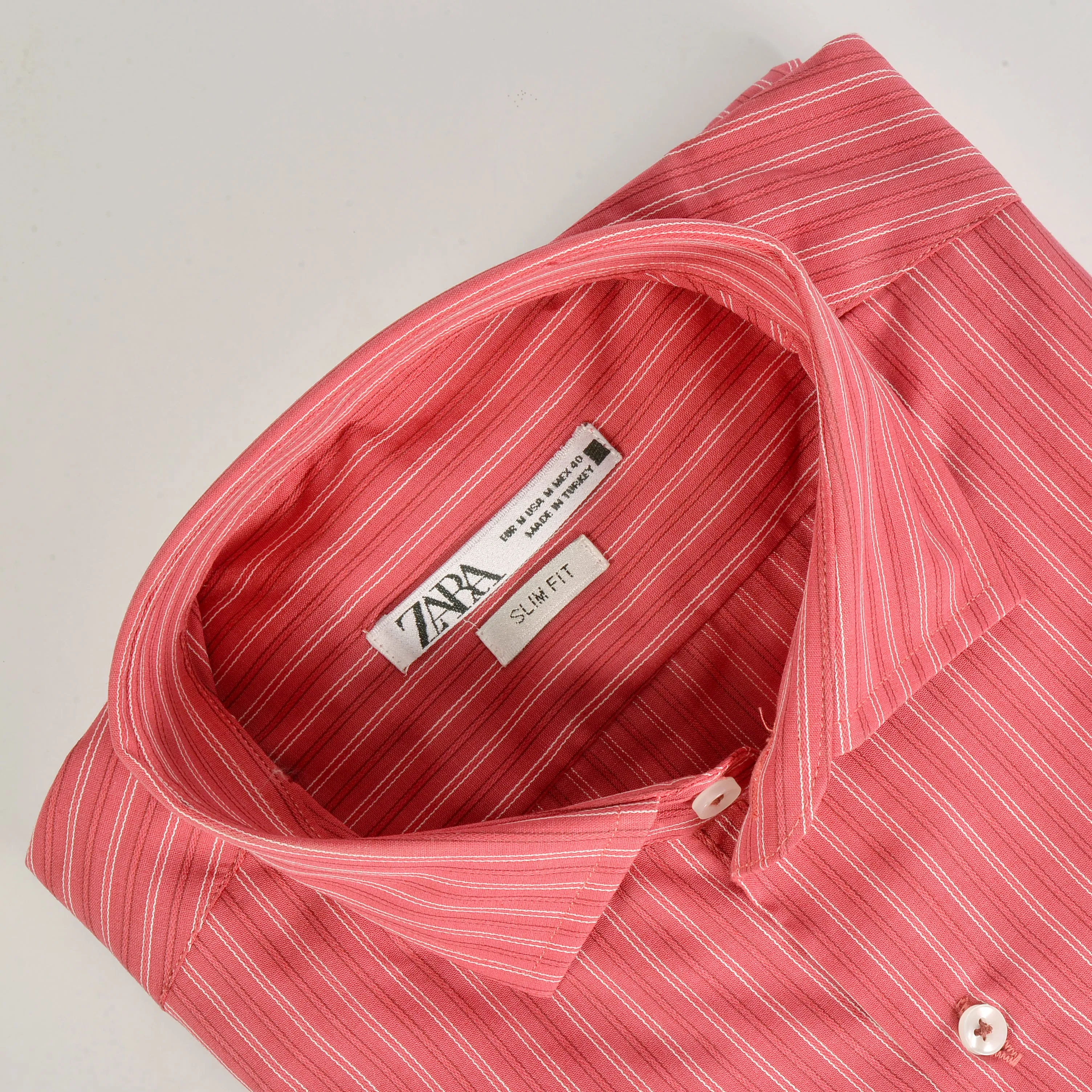 ZR Red M Stripes Shirt