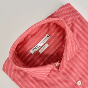 ZR Red M Stripes Shirt